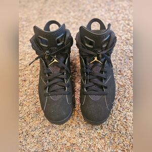 Jordan 6 DMP 2020 Size 9 Black Gold